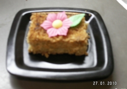 Рецепт: Творожно-яблочные пирожные