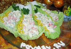 Новогодний салат 