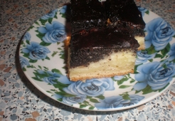 Пирог с маком и творогом