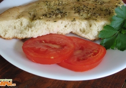 Рецепт: Фокачча - итальянский хлеб