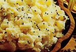 Салат из картофеля и кокоса