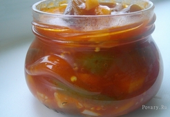 Баклажаны в томатной заливке