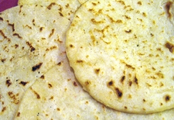 Лепешка кукурузная