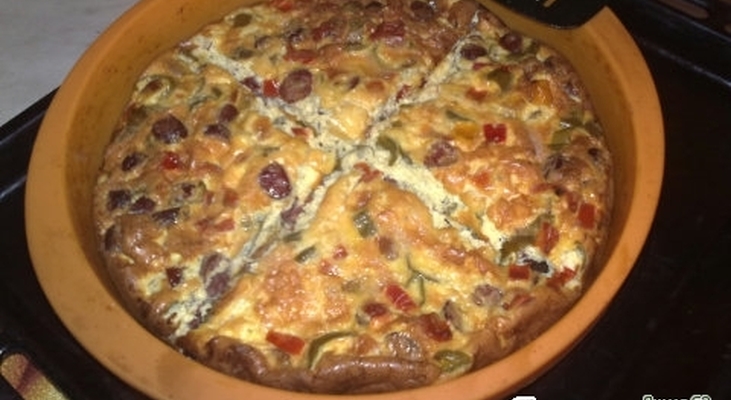 Красивый омлет