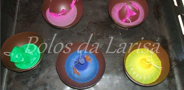 Шаг №8 МК Чашечки из шоколада от Kiska