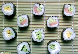 Рецепт: Радужные роллы