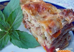 Рецепт: Тесто для лазаньи
