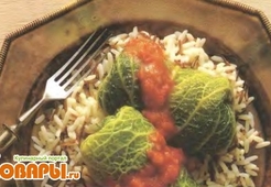 Голубцы из савойской капусты