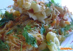 Рецепт: Макаронная запеканка