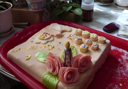 Рецепт: Торт "Медовый" 