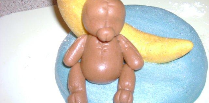 Шаг №5 МК Торт с сонным мишкой от Annula