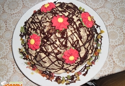 Торт "Кучерявый пинчер"