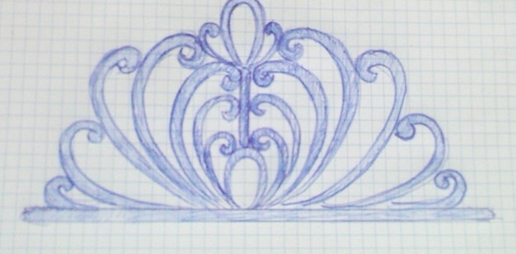 Шаг №1 МК Диадема от alizka