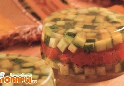 Рецепт: Желе овощное