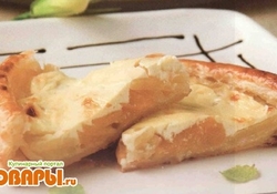 Рецепт: Пирог с персиками и ананасами