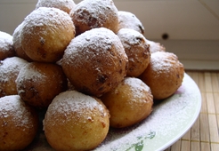 Пончики творожные