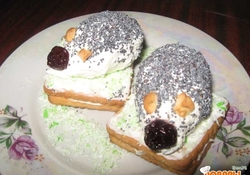 Рецепт: Два ежа