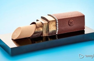 Рождественский торт в виде помады