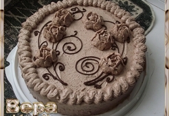 Шоколадный торт с смородиновым суфле