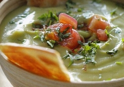 Рецепт: Суп из авокадо