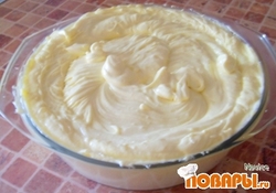 Рецепт: Крем заварной на желтках