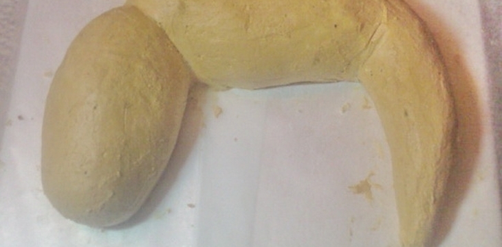 Шаг №6 МК МК Торт Динозавр от alizka