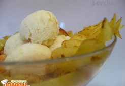 Яблочное мороженое