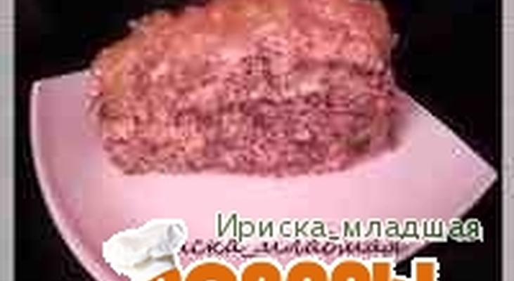 Постный яблочный пирог без масла!