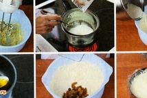 Шаг 2: Массу переложить в разъемную форму …