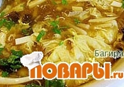 Рецепт: Щи с опятами