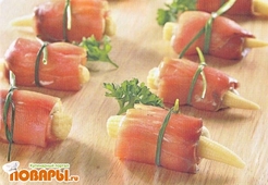 Рулетики из семги