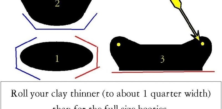 Шаг №1 МК Пинетки от alizka