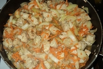 Шаг 3: Тем временем поставить вариться гречку. …