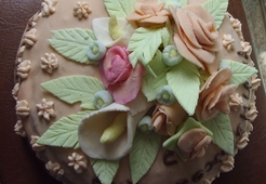 Торт слоеный