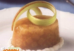 Желе из ревеня