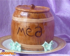 МК бочонок мёда от Лена-Леночка