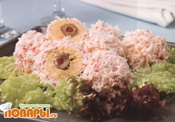 Рецепт: "Рафаэлло" с оливками