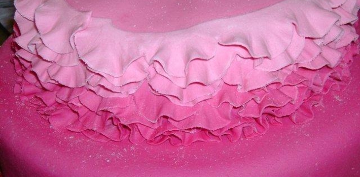 Шаг №8 МК Торт Балерина от Annula