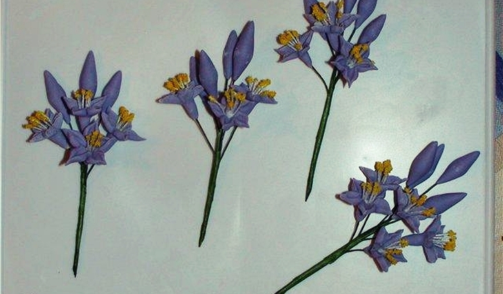 МК Маленькие цветочки для букетиков от kopusha