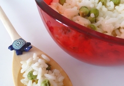 Рецепт: Bezelyeli pilav или плов с зеленым горошком