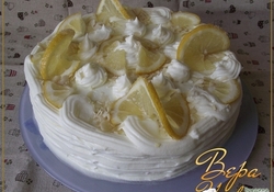 Рецепт: Лимонный торт