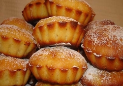 Рецепт: Ананасово-яблочные маффины