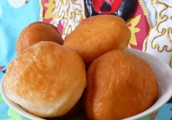 Рецепт: Казахский хлеб - баурсаки