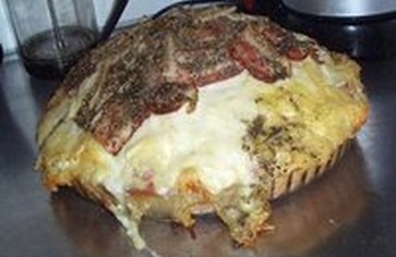 Самая калорийная пицца в мире: более 8000 калорий