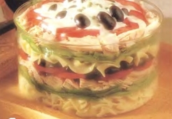 Салат из тунца с тренетте