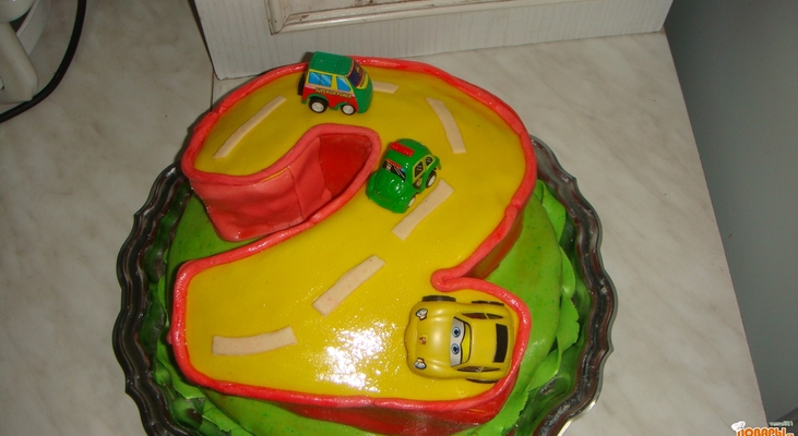 Торт на 2 года.