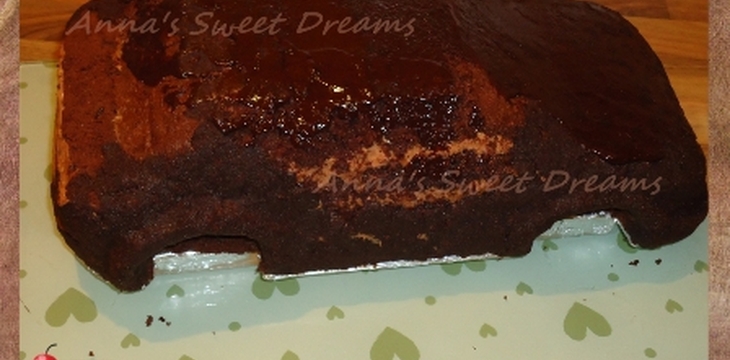 Шаг №7 МК Торт Автомобиль Subaru