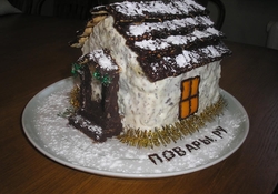 Рецепт: Торт "Волшебный домик"