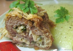 Рецепт: Мясные рулетики 