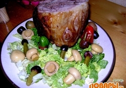 Рецепт: Мясной пень 